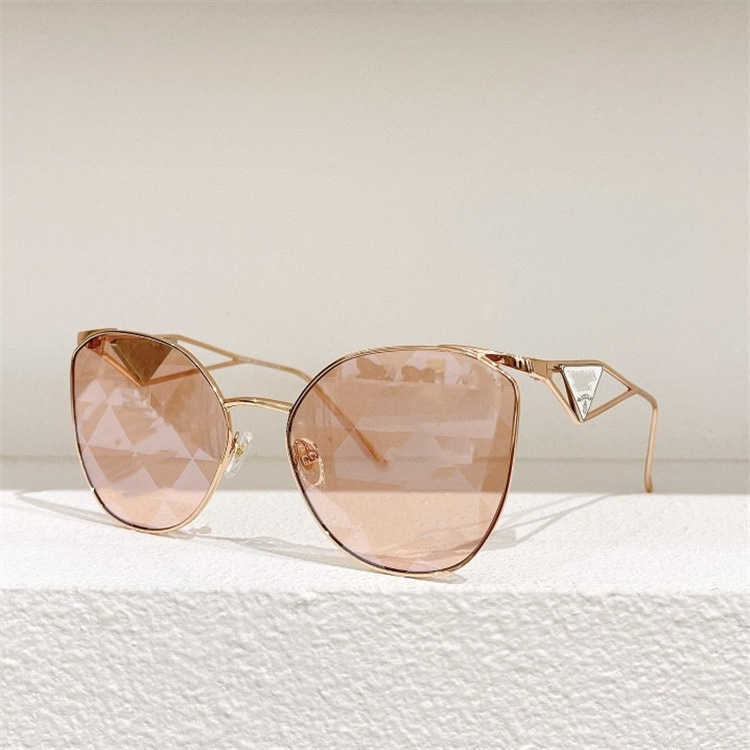 2023 New luxury designer new P family cat's eye printed lens Sunglasses women's ins same style personalized sunglasses spr50z