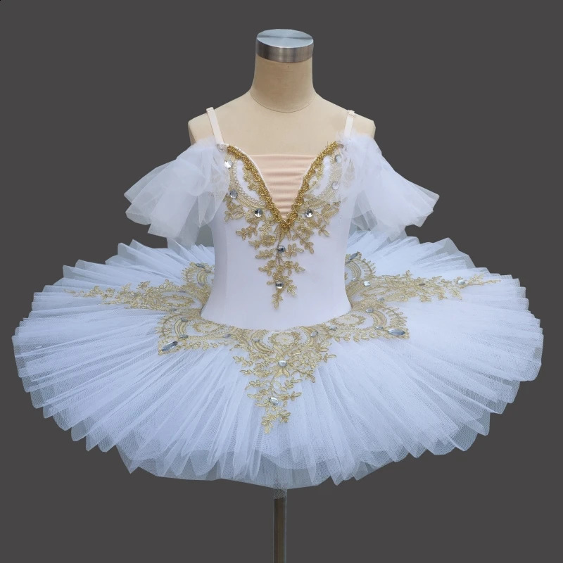 Dancewear profissional ballet traje clássico bailarina ballet tutu criança menina adulto princesa tutu dança ballet vestido 231102