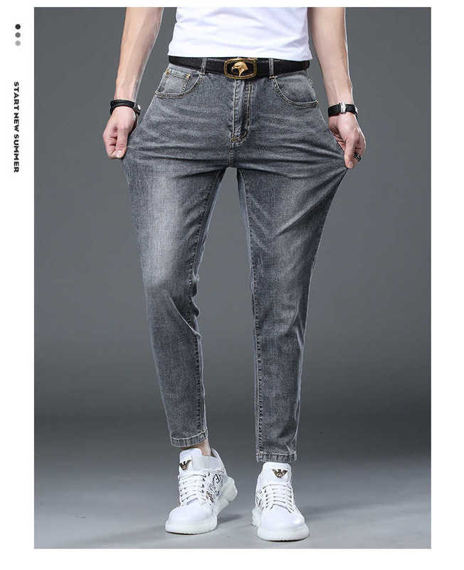 Jeans pour hommes designer de luxe nouvelle marque de mode pour hommes leggings pantalons courts jeans élastiques minces 5065 CZ9A
