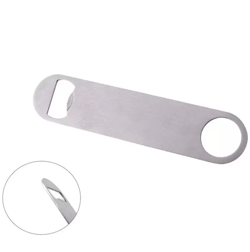 Nouveau manchon en silicone cola sublimation blanc décapsuleur blanc consommables impression par transfert à chaud matériau vierge en acier inoxydable 178 * 40 * 1.8mm