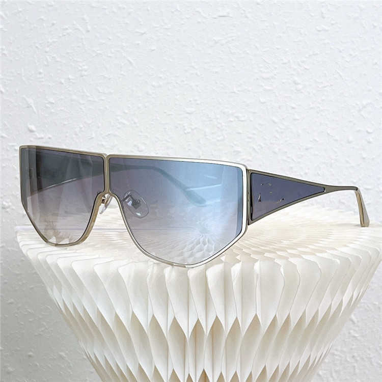 2023 Ny lyxdesigner F Family's New Fashion Show Geometric Conneined Shape Eye Protection med samma typ av solglasögon FFM0093