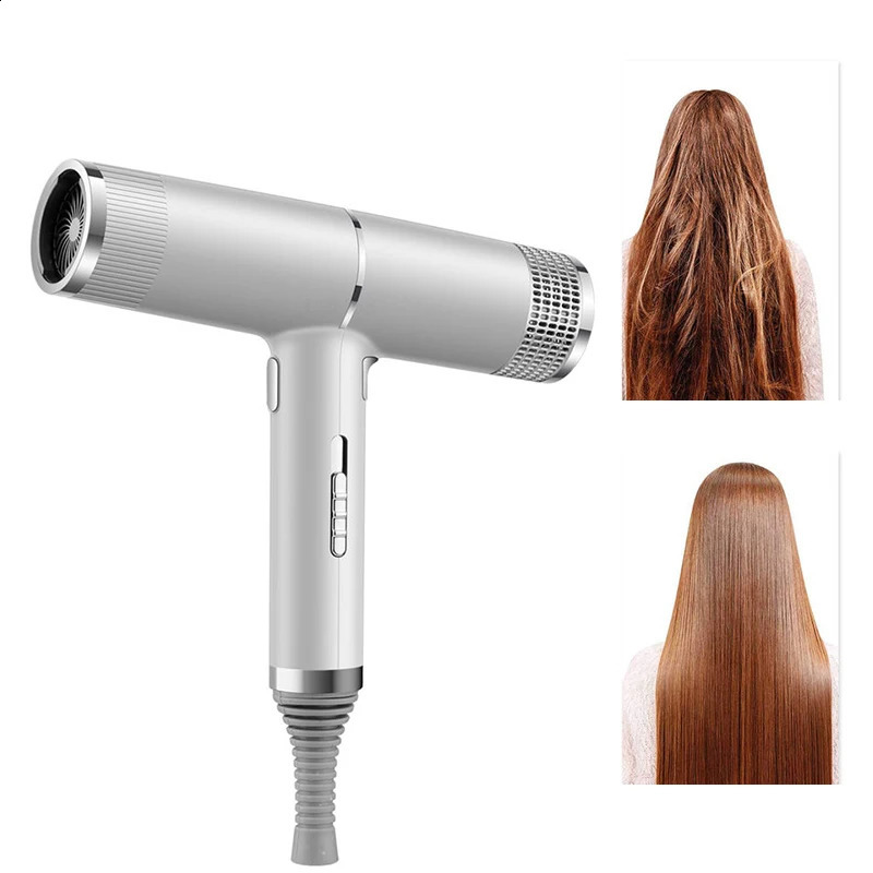 Sèche-cheveux Diffuseur de sèche-vent fort pour appareils ménagers Haute puissance Coup de lumière bleue Anion Outils antistatiques 231102