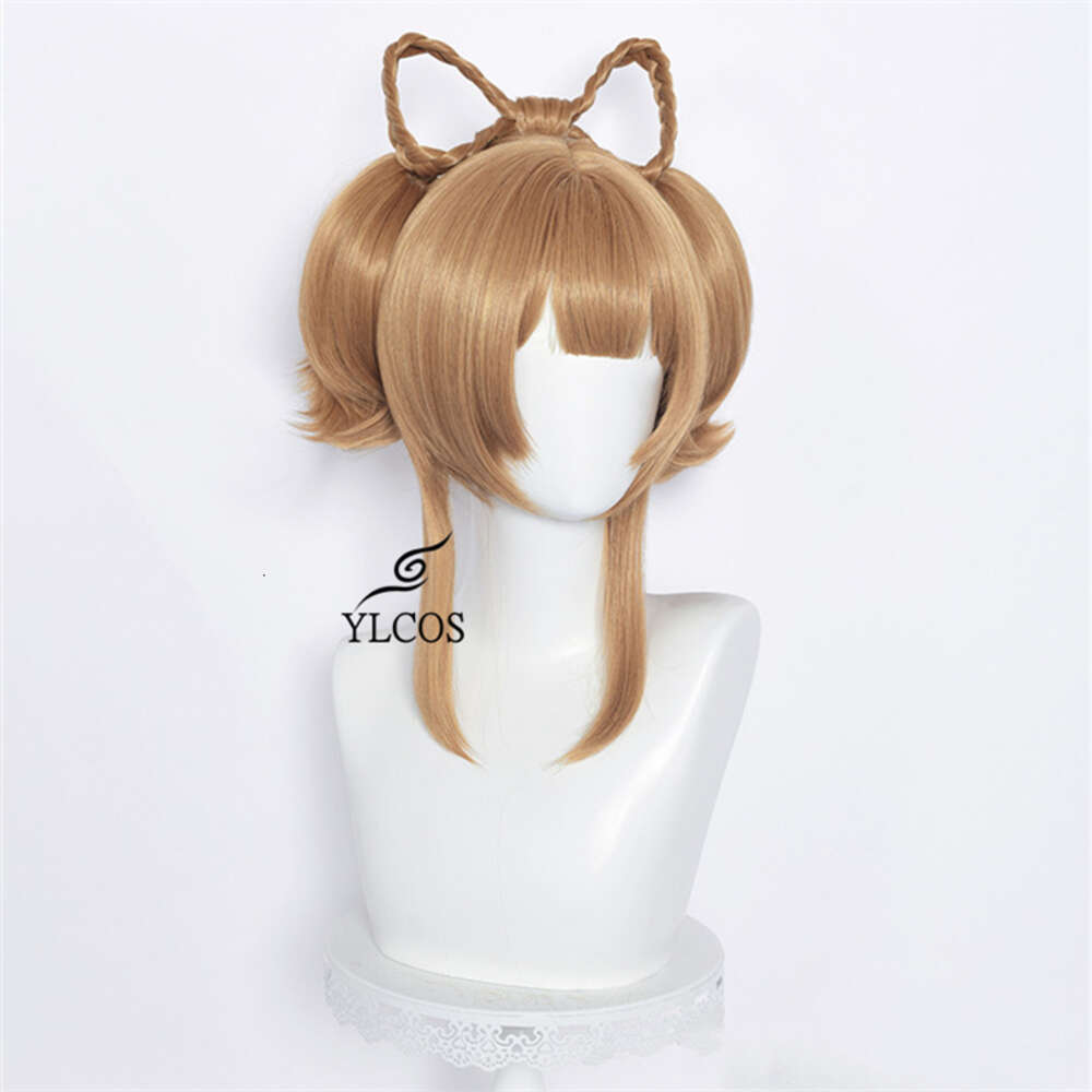 Catsuit Costumes Game Genshin Impact Yaoyao Cosplay 40cm Wig Halloween Party Costume Accessories for Unisex