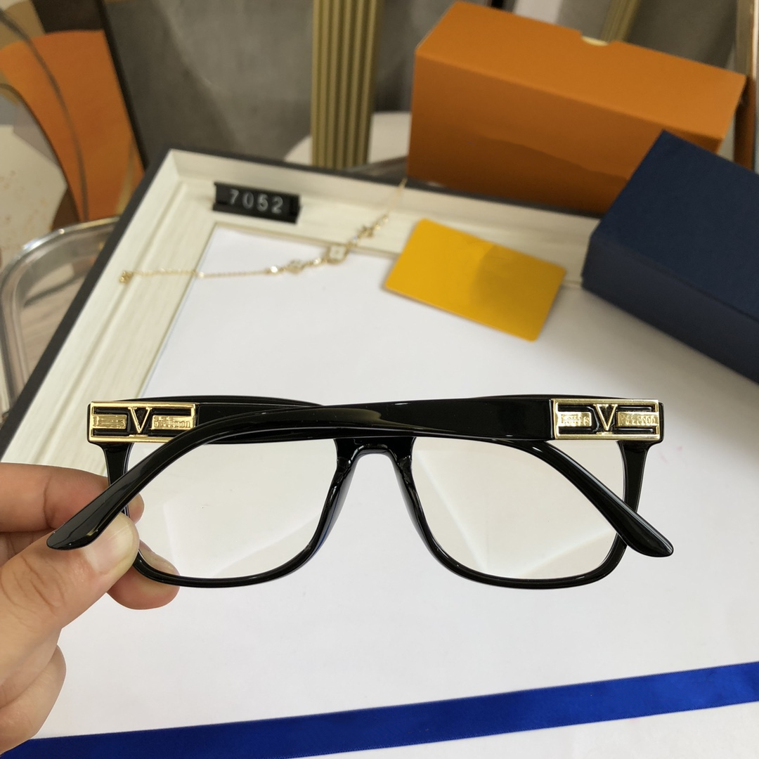 Luxury 2023 Fashion Brand Glasses Sunglasses For men women Vingtage Optical Frames Black Retro Prescription Eyewear Acetate Blue Eyeglasses Frame Man woman