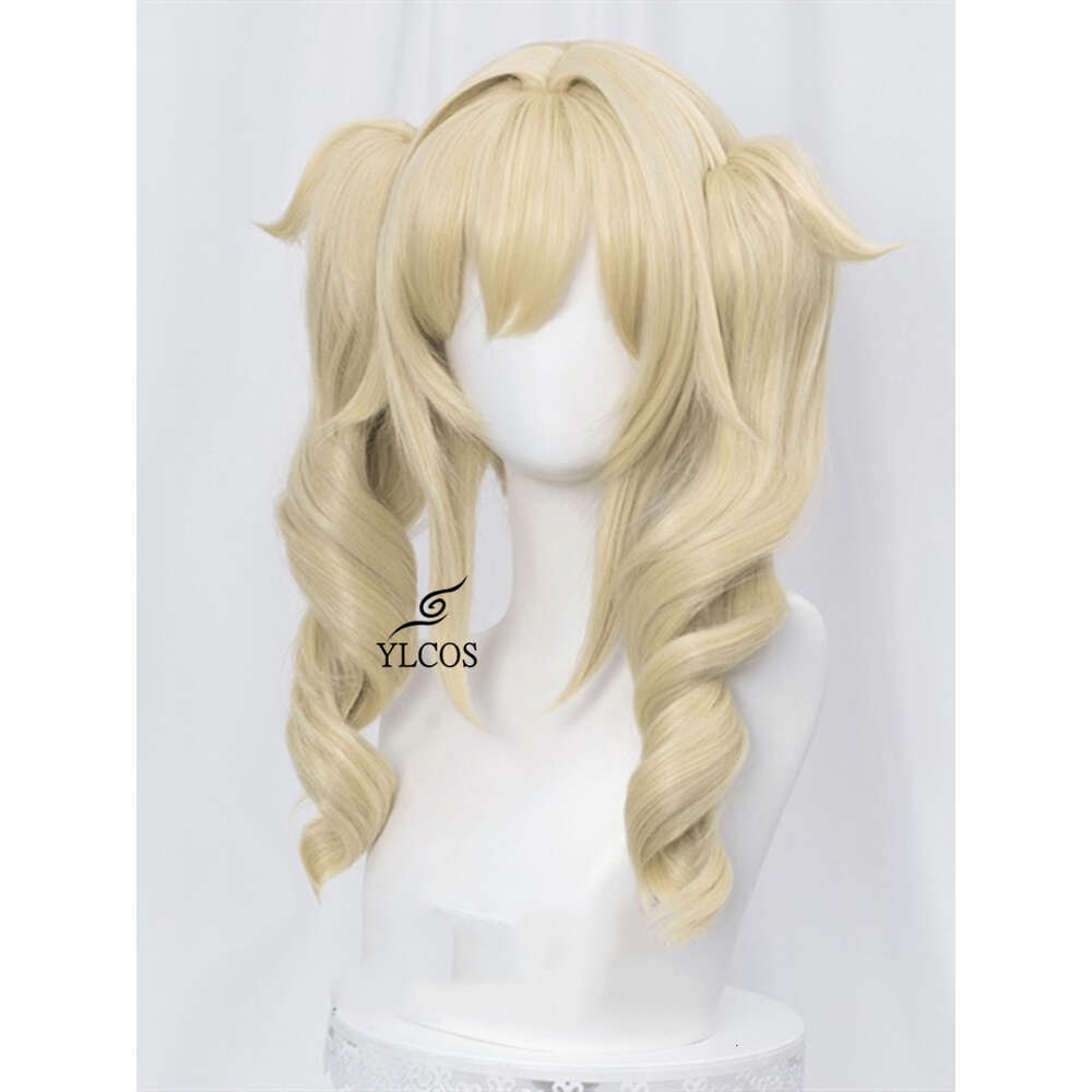 Catsuit Costumes Game Genshin Impact Barbara Cosplay 40cm Wig Halloween Party Costume Akcesoria dla unisex