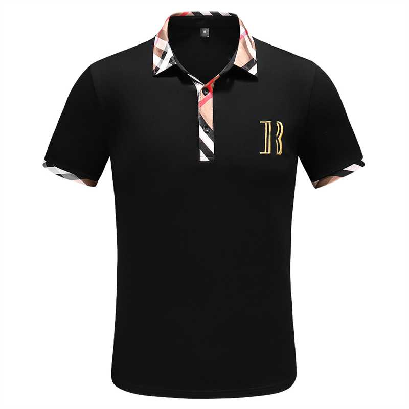 Men's Stylist Polo Shirt Luxury Italian men's designer clothing short sleeve fashion men's summer T-shirt Asian size M-3XL 08