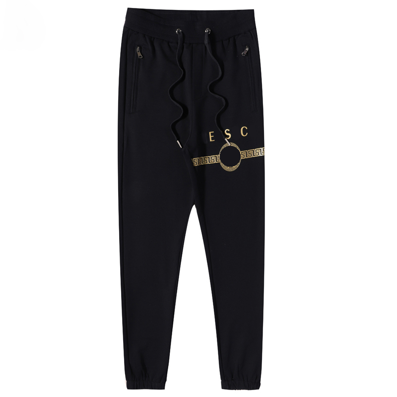 New luxury designer pants Men`s black sweatpants Jogging hip hop casual pantsM-XXL