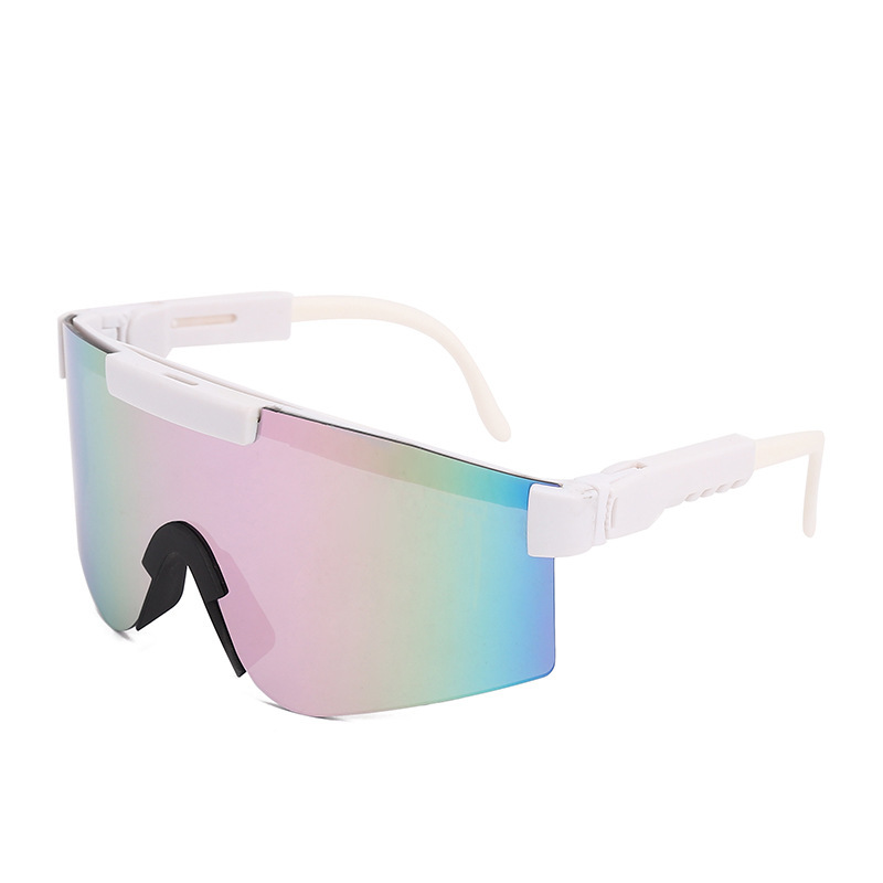 Lunettes de soleil polarisées double large originales mode vibrant cyclisme lunettes de luxe pour hommes lunettes de soleil pour femmes hommes dames demi-monture designers extérieur