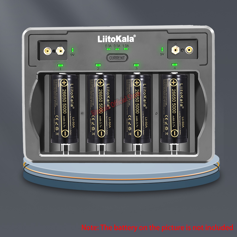1-5 STÜCKE LiitoKala Ladegerät Lii-D4-U1 32700 21700 Batterieladegerät Für 18650 18350 26650 16340 14500 3,7 V 1,2 V 3,2 V SC DC Batterieladegerät