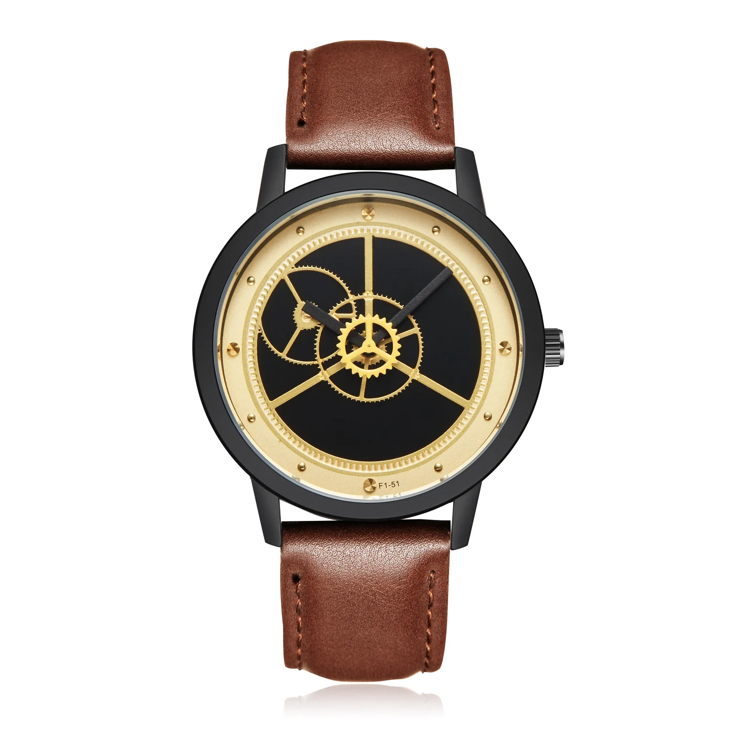 トップラグジュアリーブランドThe Leisure Leather Quartz Watch Men and Ladies Watch Business Clock Movement Waterproof