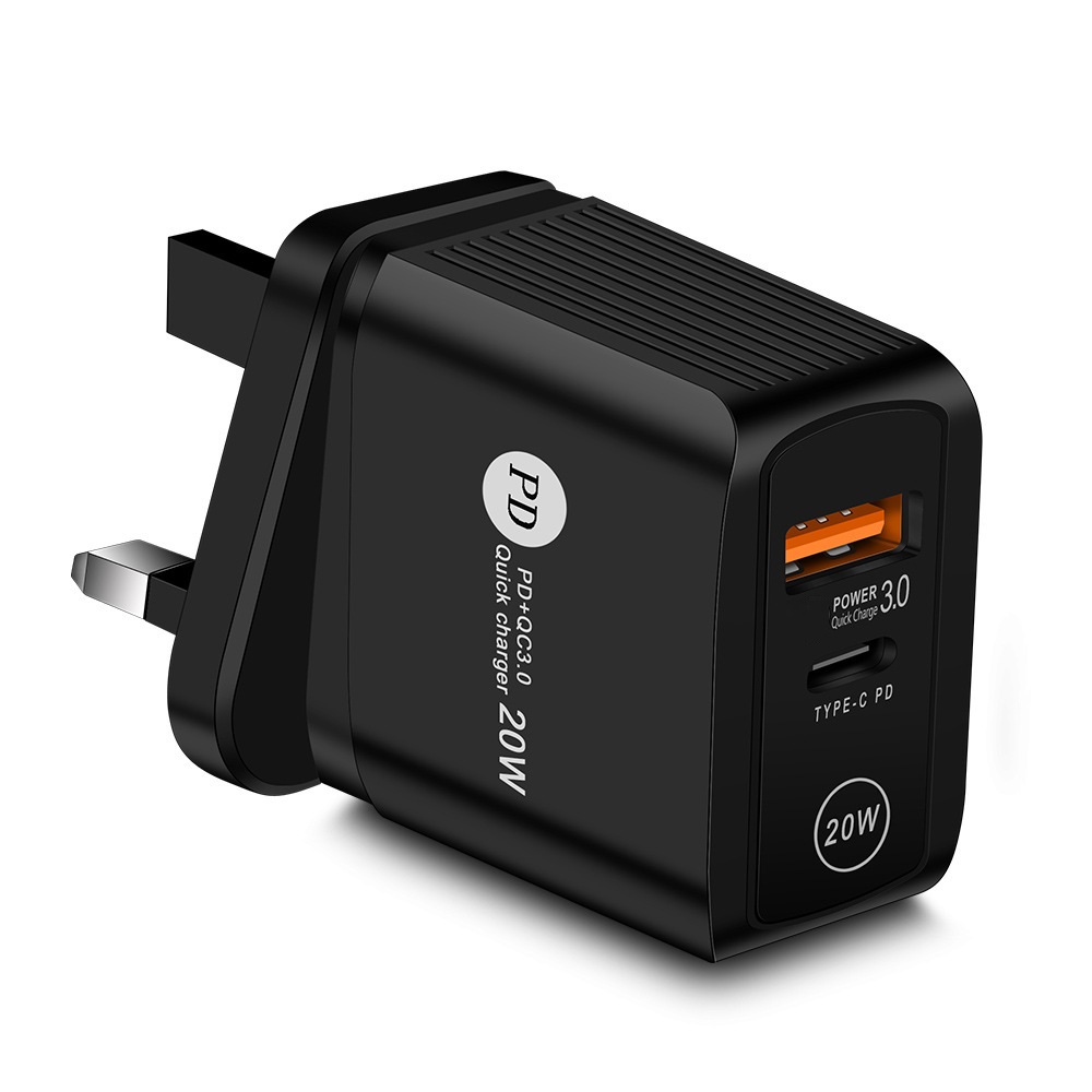 Carregamento rápido 18w 20w usb c pd carregador ue eua ac casa adaptadores de energia de viagem para iphone 14 15 pro max samsung telefone android