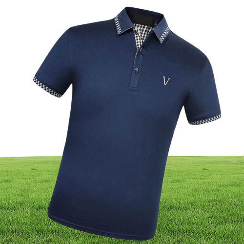 Designer -Streifen Polo -Shirt T -Shirts Schlange Polos Biene Blumensticke Herren High Street Mode Polo Tshirt8325039