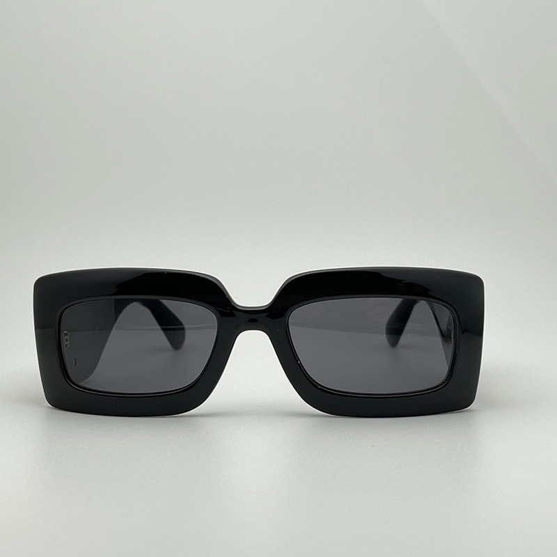 Summer 0811 Sunglasses For Women style Anti-Ultraviolet Retro Plate square Full Frame fashion Eyeglasses Random Box