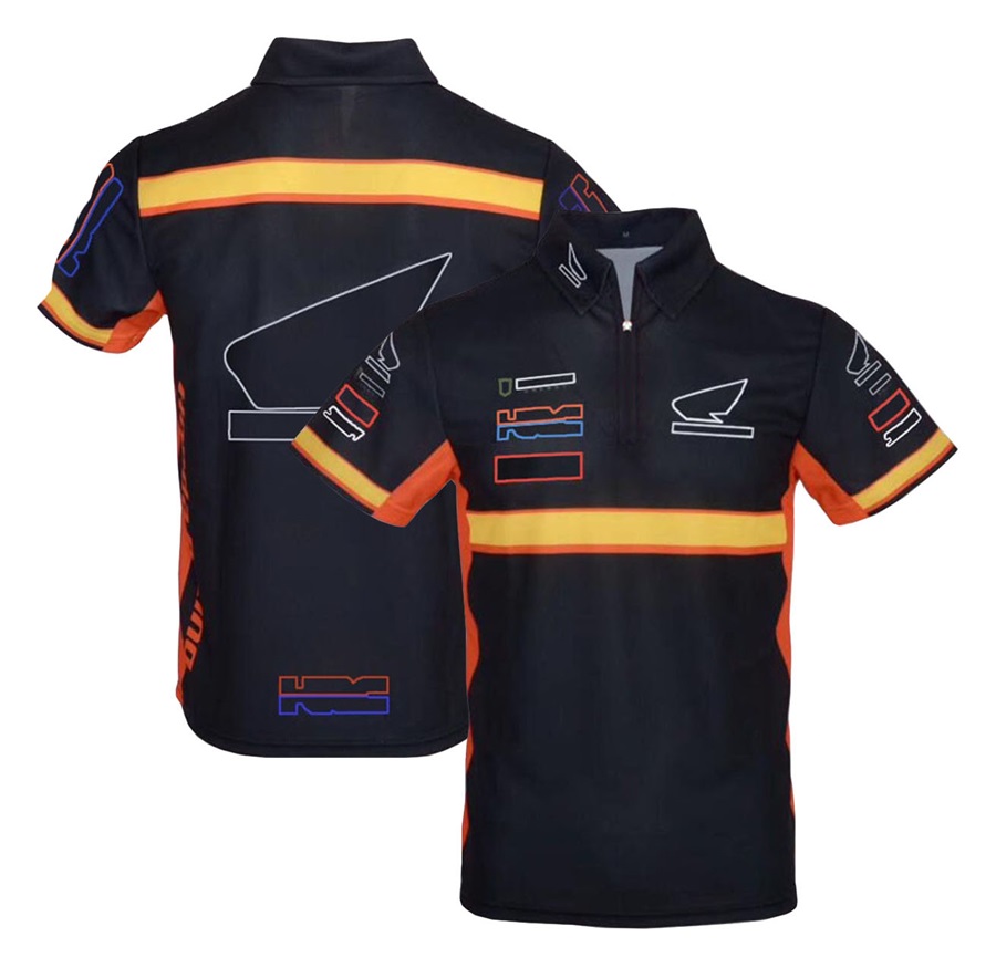 Motorfiets Off-Road Poloshirt 2023 Moto Racing Team Uniform T-shirt Zomer Nieuwe Seizoen Motocross Jerseys Mannen Ademende sport Tops