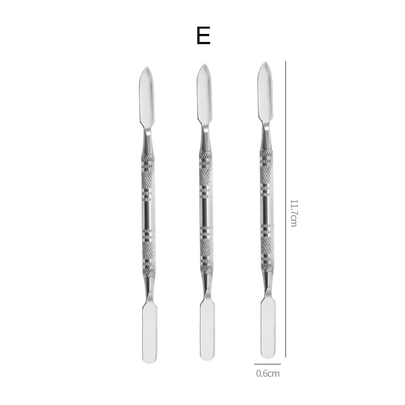 Edelstahl-Raucher-Tupfer-Werkzeuge, Wachs-Tupfer, Zauberstab, Schaufel, Spachtel, Schaufel, Metall-Rig-Werkzeug, Dabbing-Rigs, Nägel, klebrige Stangen