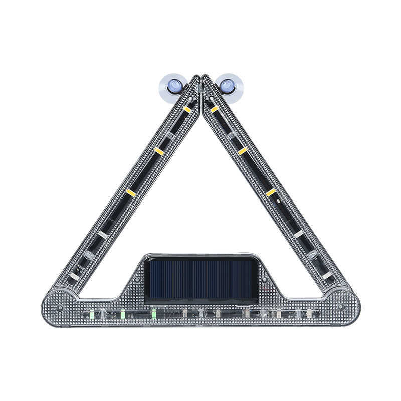 NOVO SOLAR DE EMERGÊNCIA DE EMERGÊNCIA DO CARRO DE EMERGÊNCIA Sinal de aviso de Aviso Rotativo Rotativo