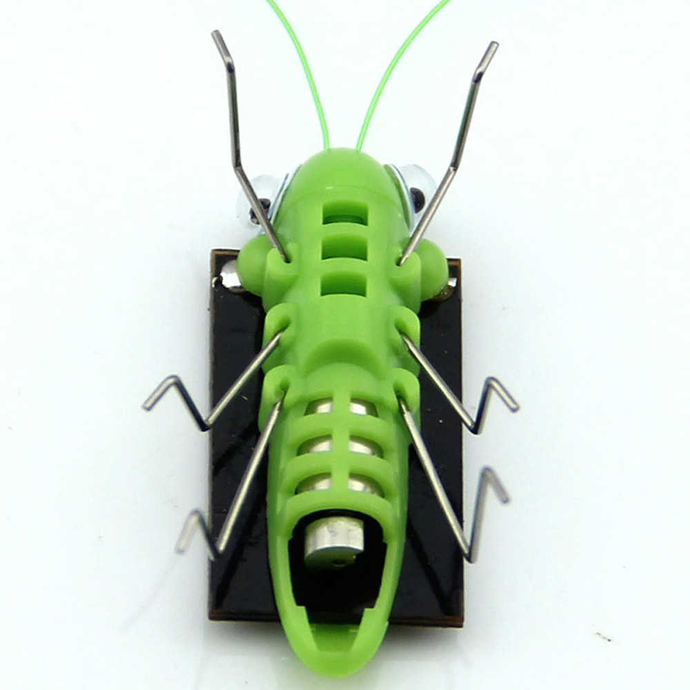 Solar Energy Toys Solar grasshopper Educational Solar Powered Grasshopper Robot Toy required Gadget Gift solar toys No batteries for kids gifts