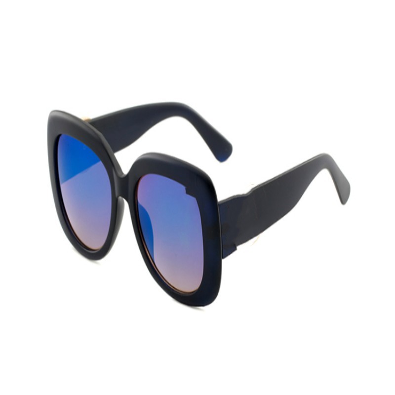 女性と男性のためのトップデザイナーの豪華なサングラス眼鏡屋外の色合いビッグスクエアフレームファッションクラシックレディサングラスミラー品質4106