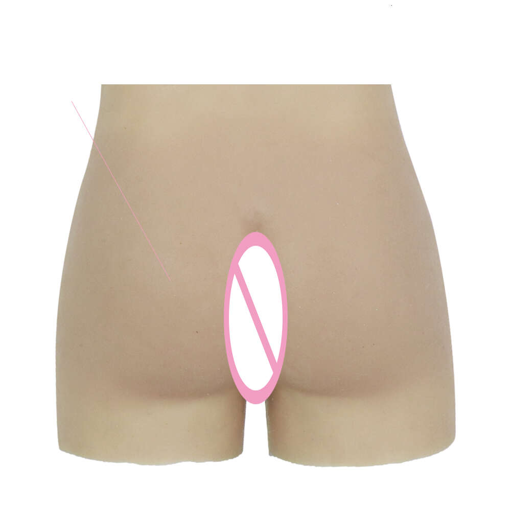 Trajes de catsuit hip realçador silicone falso vagina calças crossdresser bunda grande rica nádegas roupa interior masculino para feminino