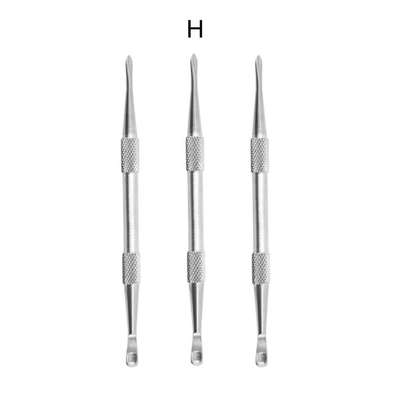 Edelstahl-Raucher-Tupfer-Werkzeuge, Wachs-Tupfer, Zauberstab, Schaufel, Spachtel, Schaufel, Metall-Rig-Werkzeug, Dabbing-Rigs, Nägel, klebrige Stangen