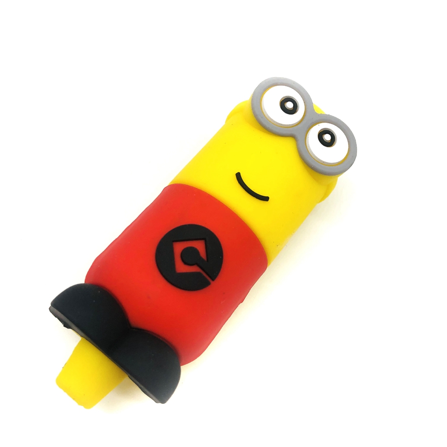 DHL Silicone Pipe Smoking Accessories Glass pipes Funny Minions Smoke Heady tobacco Hand pyrex