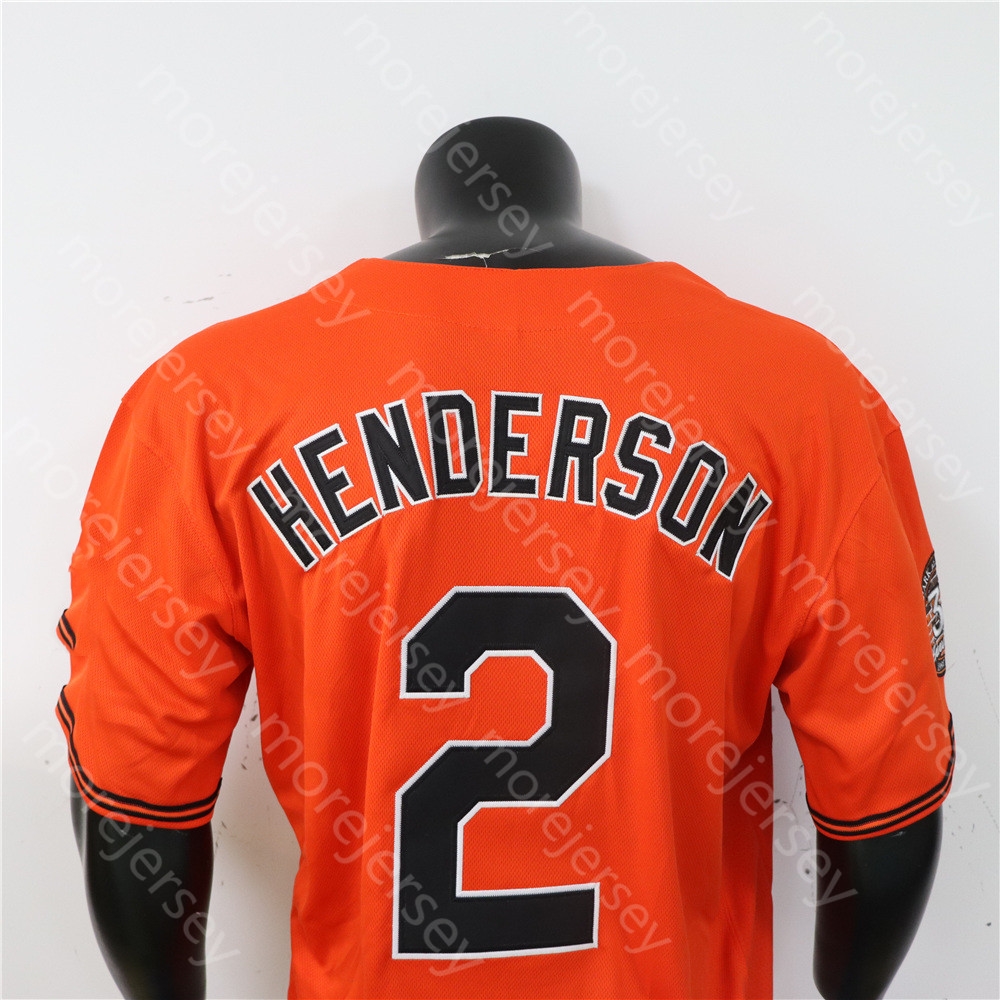 Gunnar Henderson Jersey Fans Player White Grey Orange 30th Anniversary Times Times Base Cool tutto cucito