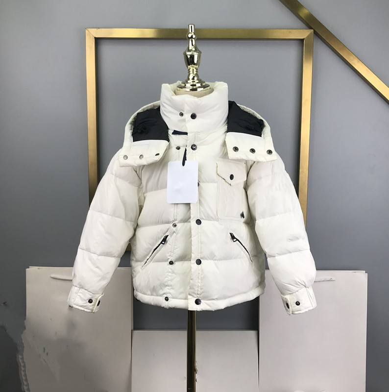 2023 Baby Designer Kleding Jaar Nieuwe Kinderdonsjas Verdikte Korte Middelgrote tot Grote Jongens- en Meisjeskleding Baby Warme Jas Winterjas Afneembare Hoed