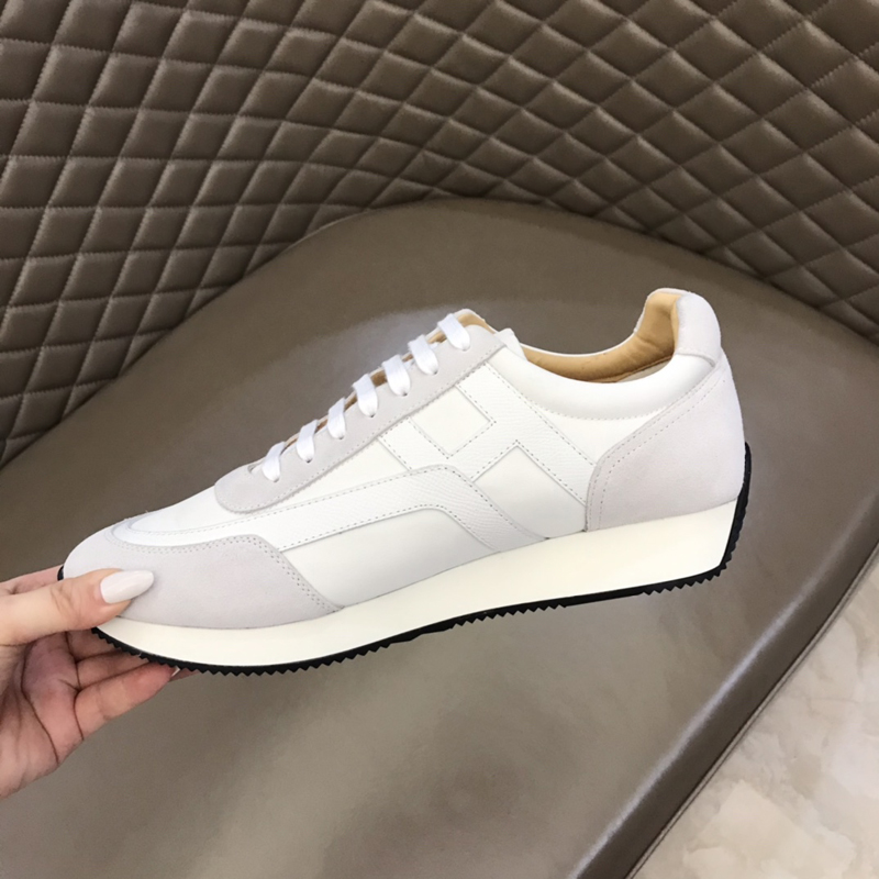 Mode Hommes Casuals Chaussures Escape Soft Bottom Running Sneakers Italie Originals Bande Élastique Low Top Calfskin Designer Outdoor Run Walk Chaussures de sport décontractées Box EU 38-45