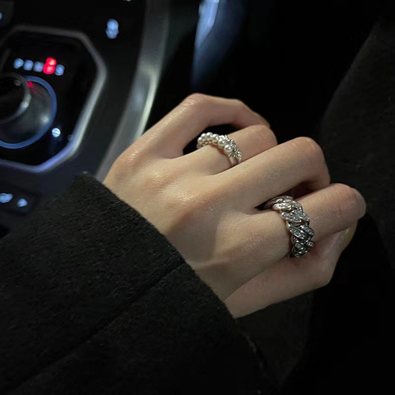 Kette 925 Sterling Silber Ring AAAAA Zirkon Verlobung Ehering Ringe für Frauen Braut Geburtstagsfeier Schmuck Geschenk