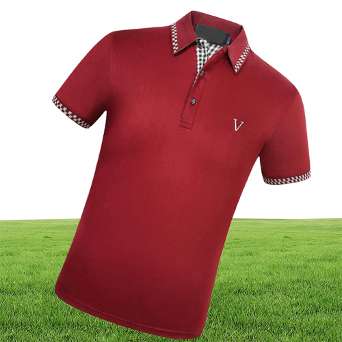 Designer -Streifen Polo -Shirt T -Shirts Schlange Polos Biene Blumensticke Herren High Street Mode Polo Tshirt5637840