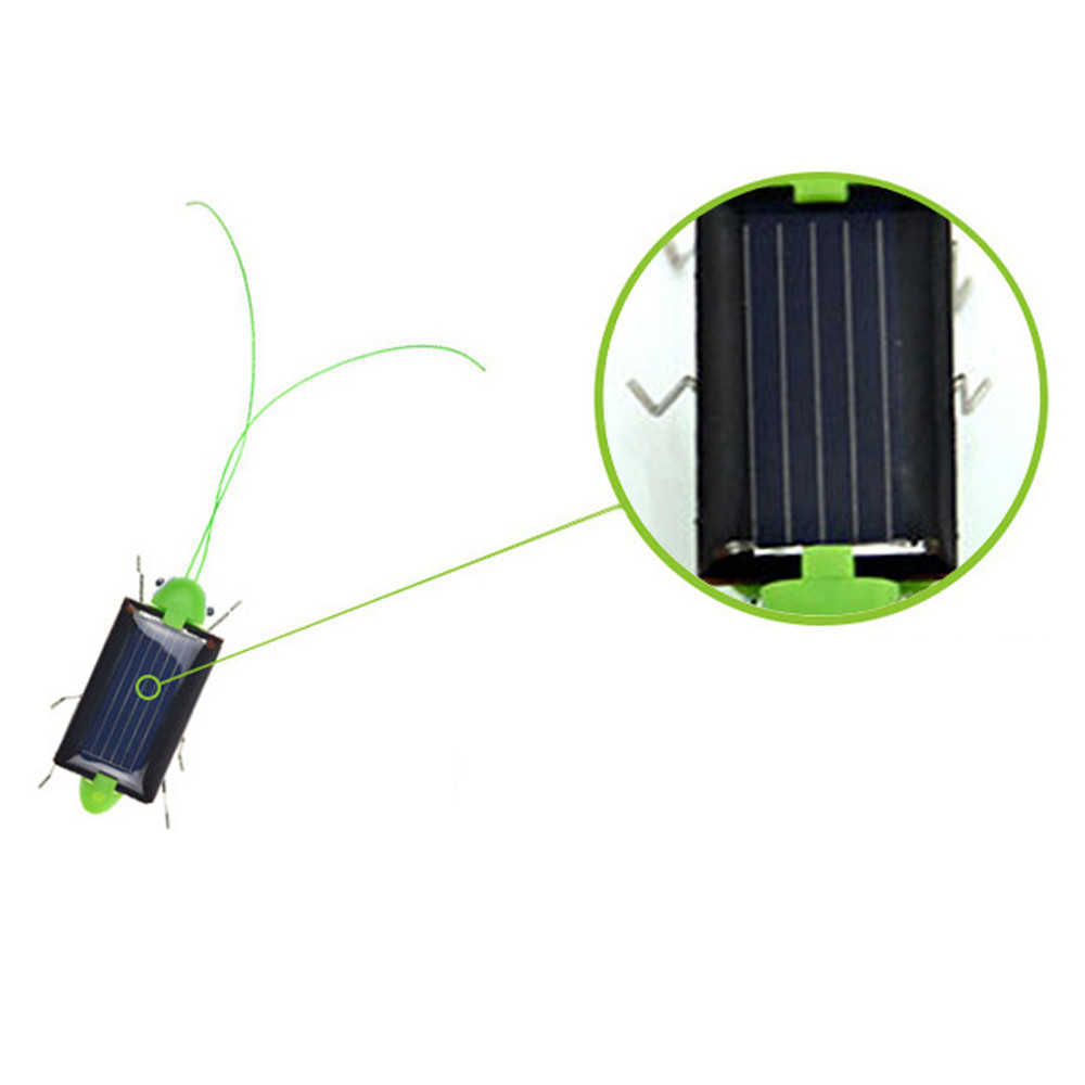 Solar Energy Toys Solar Grasshopper Educatieve zonne -energie -powered Grasshopper robotspeelgoed Vereist Gadget Gift Solar Toys Geen batterijen voor kinderen geschenken