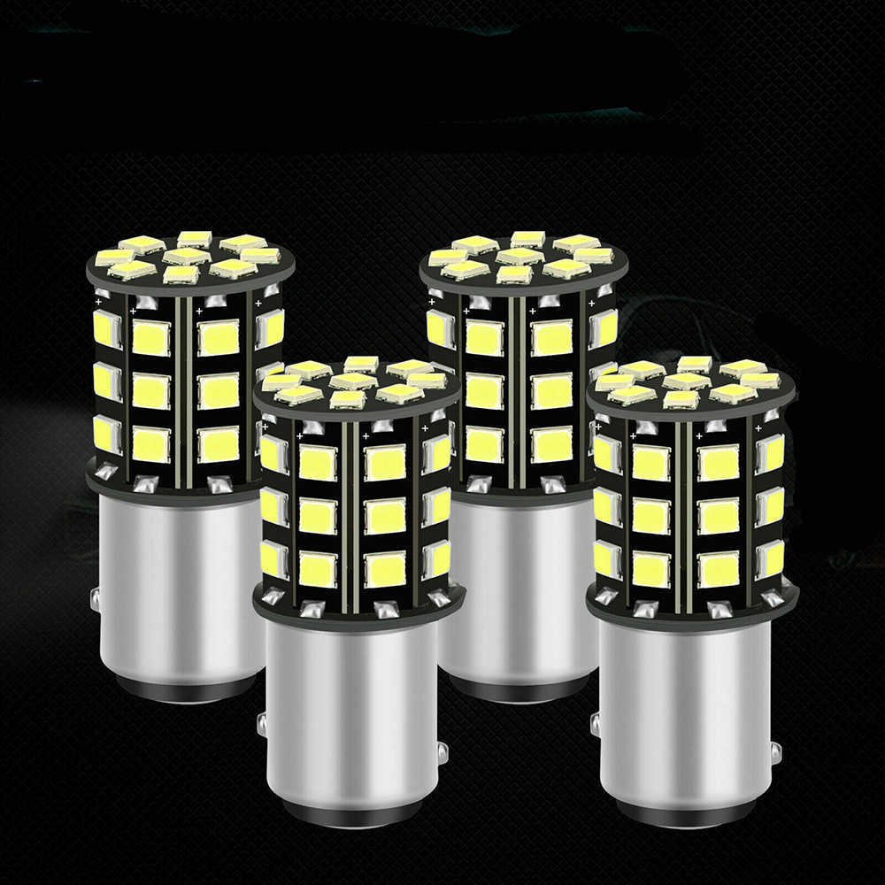 UPDATE 2/1157 33 SMD VIT BIL LED -bromsbelysningar Turn Signlampan Lampor Auto Bakre bakre LED -glödlampor