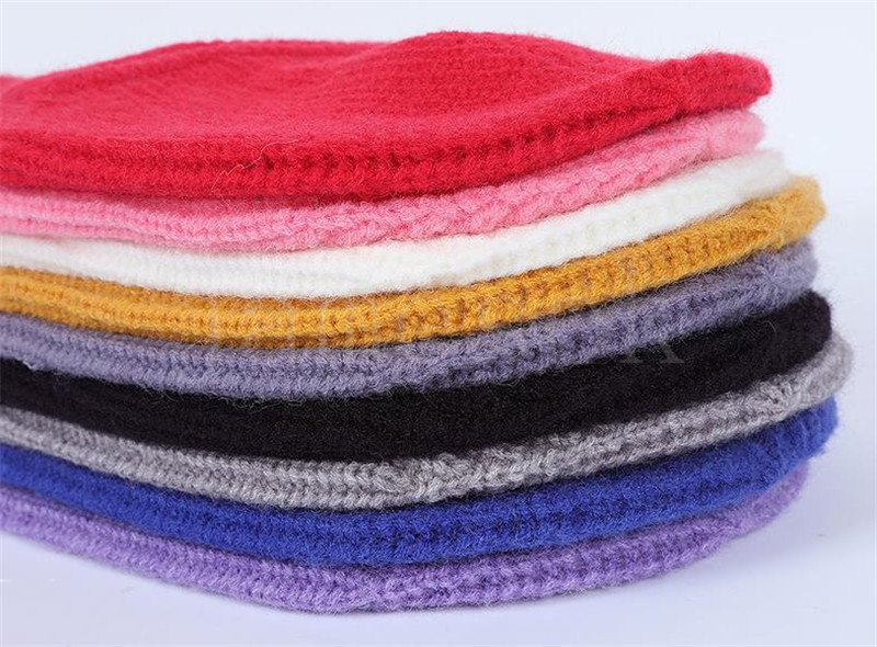 Color caramelo al aire libre de un solo agujero suéter de punto sombrero de invierno unisex montar máscara de esquí pasamontañas sombrero df314