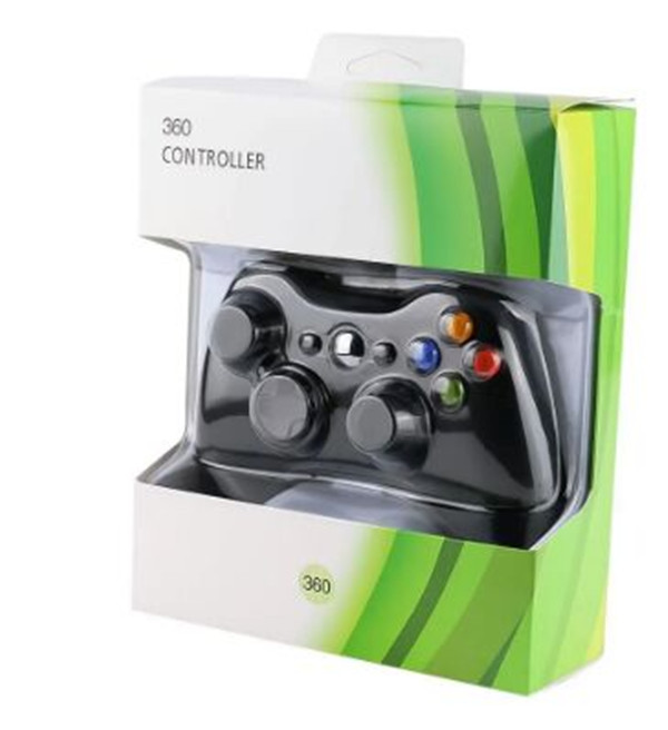 Maniglia console Gamepad cablata USB controller Microsoft Xbox 360 Joystick Controller giochi Gampad Joypad Nostalgic con pacchetto di vendita al dettaglio