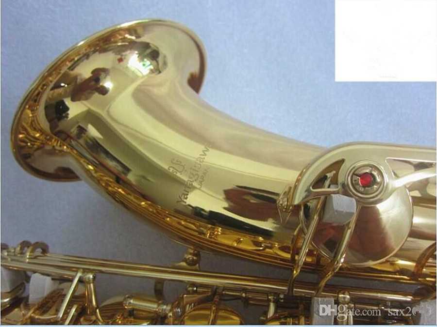 Nuovo sassofono tenore professionale T-902 Bb strumento musicale in ottone dorato Sassofono con custodia