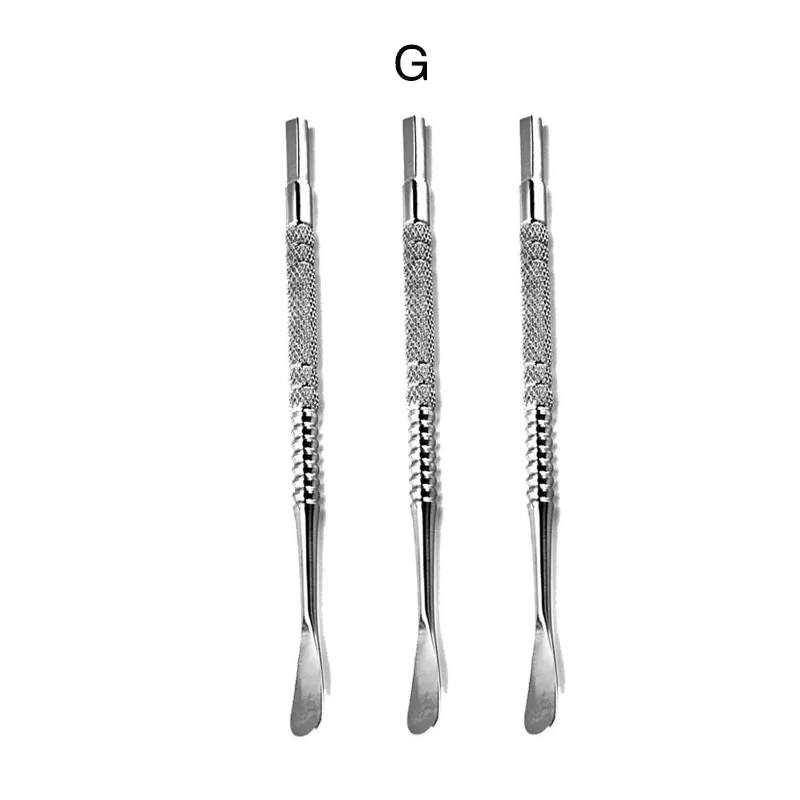Edelstahl-Raucher-Tupfer-Werkzeuge, Wachs-Tupfer, Zauberstab, Schaufel, Spachtel, Schaufel, Metall-Rig-Werkzeug, Dabbing-Rigs, Nägel, klebrige Stangen