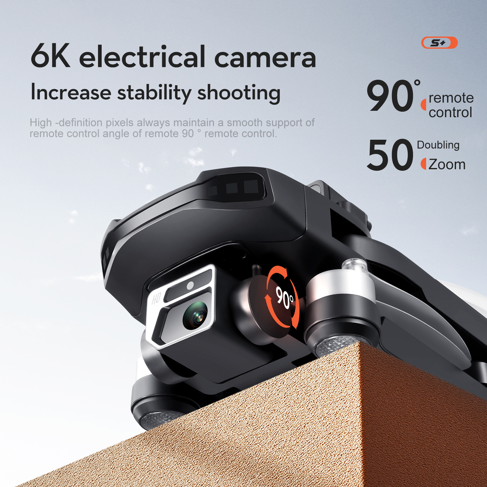 2023 Nouveau 6K Dual HD Camar RC 1.2KM Endurance 25 min Drones professionnels 5G Moteur sans balais Positionnement GPS 360 laser intelligent évitement d'obstacles