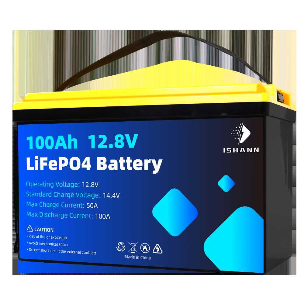 Wbudowany pakiet akumulatora BMS LifePo4 12 V 100AH ​​głębokich cyklu przenośny 12,8 V akumulator do kaset RV EV Vans Golf Golf Cosch