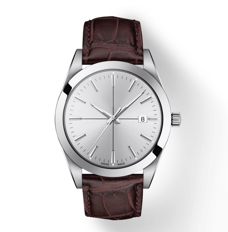 Дизайнерские часы мужской кварцевой часов с 40-мм набор подлинного оригинального супер-движения Трехконтактная функция времени батарея спорт в сочетании с роскошными часами для ремня для коры