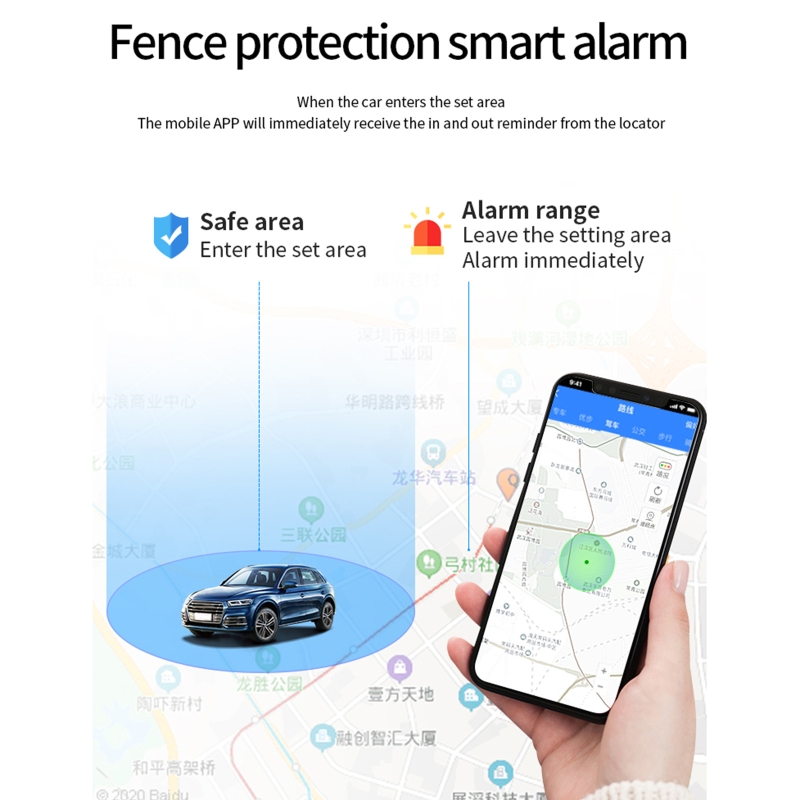 GF22 Anti-Lost Alarm Car GPS Tracker Mini Intelligent Locator Strong Magnetic Real Time Tracking Device Voice Recording Person Pet Device Satellite Positioning