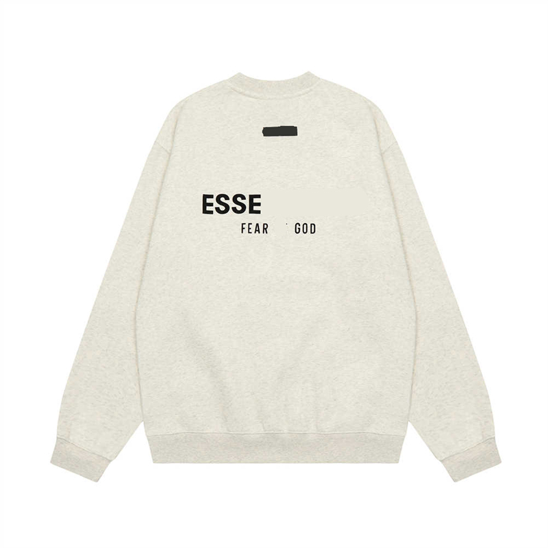 Designers nya kompositlinje Crewneck Hoodie Casual Loose Behind The Letter Män och kvinnliga par Crewneck Hoodie Fashion Märke S-XL