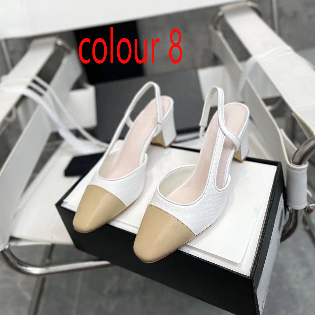 Dress sandal Designer shoes leather Thick heel high heels Belt buckle sandals Fashion Sexy Bar Party women SHoes new High heeled shoes size 34-42 With box Leather sole