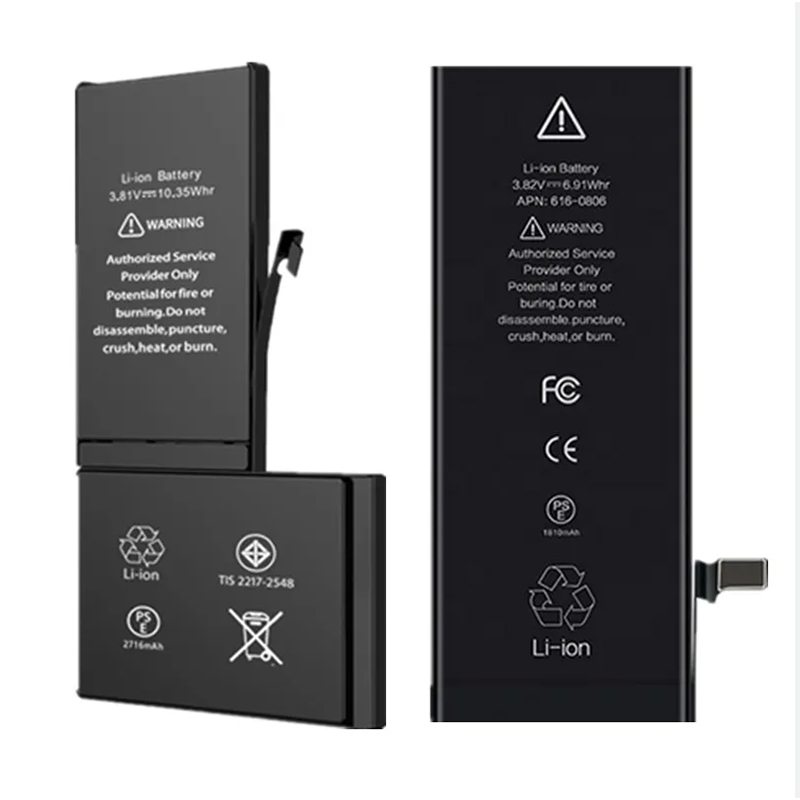 High Capacity Battery for IPhone 4 5 6 6S 5S SE 7 8 Plus X Xs Max 11 Promax 12 Mini Pro Max 13 13 Pro Max Mini Mobile Phone batteries 