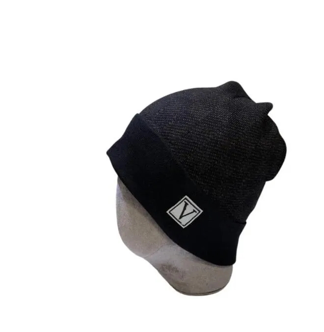 Luxus gestricktes Hut Designer Mütze Mode -Herren Anpassung Hüte Unisex Cashmere Letters Casual Skull Caps