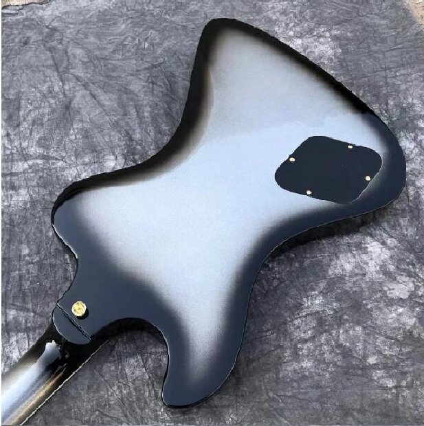 Silver Burst RD – guitare électrique, touche en palissandre, corps en acajou, matériel doré, personnalisable