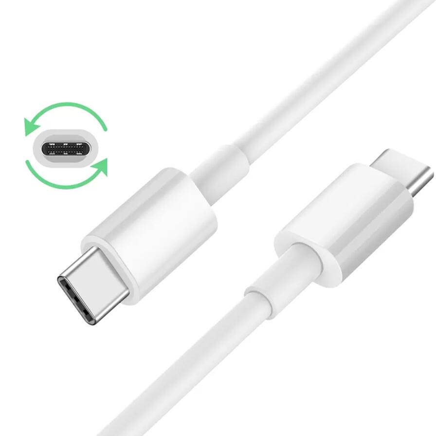 60W 3A Braided USB C To USB C Data cable For samsung HUAWEI 15 Pro Max Plus Type C Fast Charging Cable