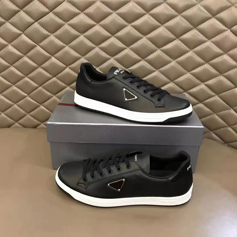 Mode Herren Freizeitschuhe DOWNTOWN Weiche Böden Laufschuhe Italien Klassisches Gummiband Low Top Leder Designer Outdoor Run Walk Lässige Sportschuhe Box EU 38-45