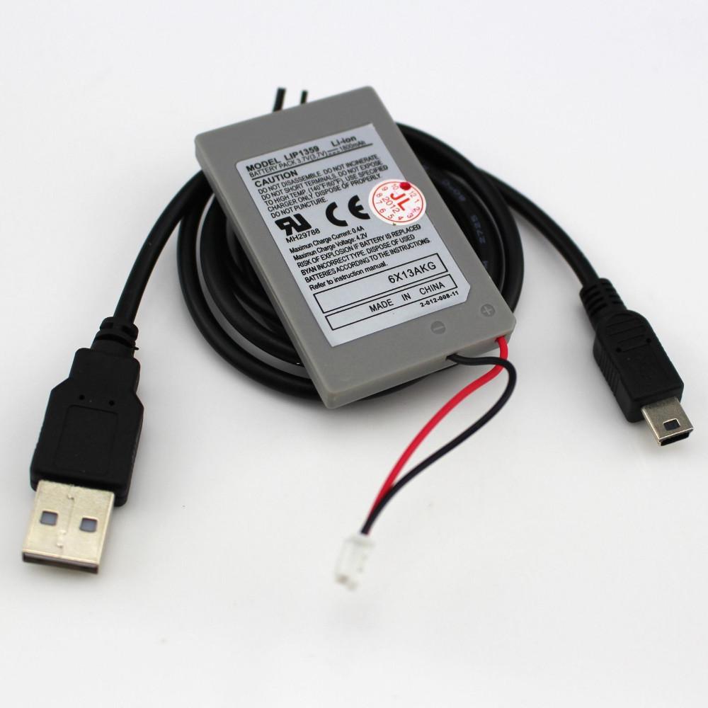 Partes de electrodomésticos de cocina 100pcs/establecer paquete de baterías con cable de alimentación de cable de datos USB para el controlador PS3