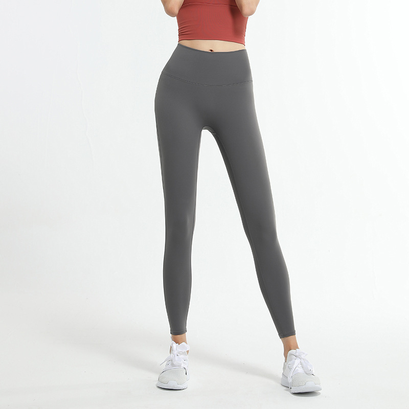 Al-032 Kadın Yoga Kıyafetleri Pantolon Sıska Pantolon İnce Tasarılar Tulunlar Spor Spor salonu Uzun Pantolon Çalışma Elastik Yüksek Bel