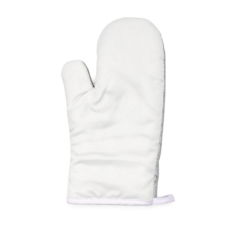 US Warehouse Sublimation Oven Mitts Set omvat lege hittebestendigheid ovenhandschoenen en blanco sublimatie pothouders Z11